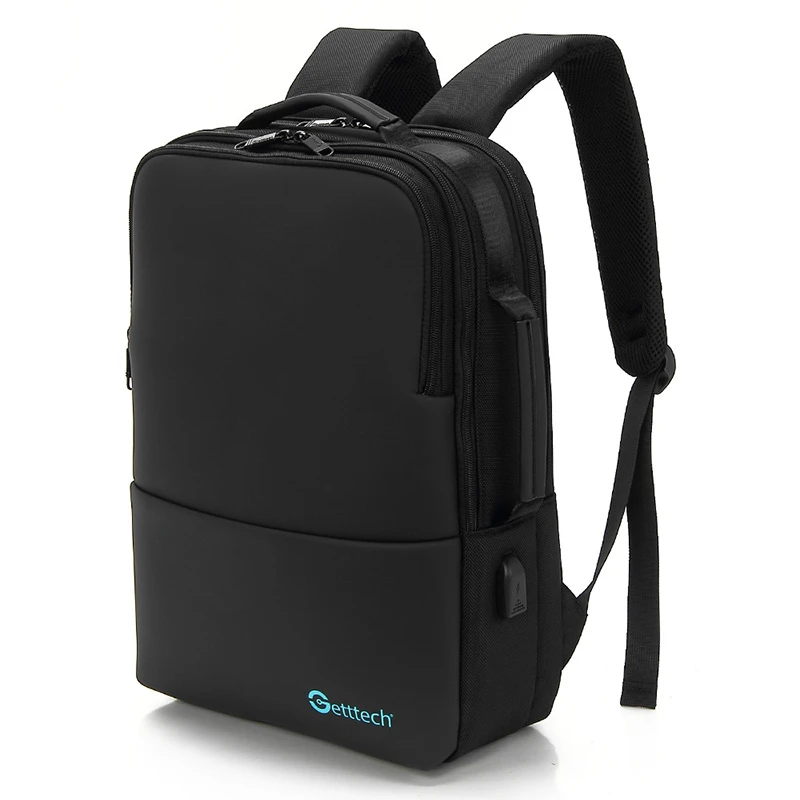 Getttech Laptop Backpack Deck, Black - SKU: GMD-22003